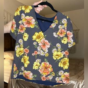 Forever 21 floral top